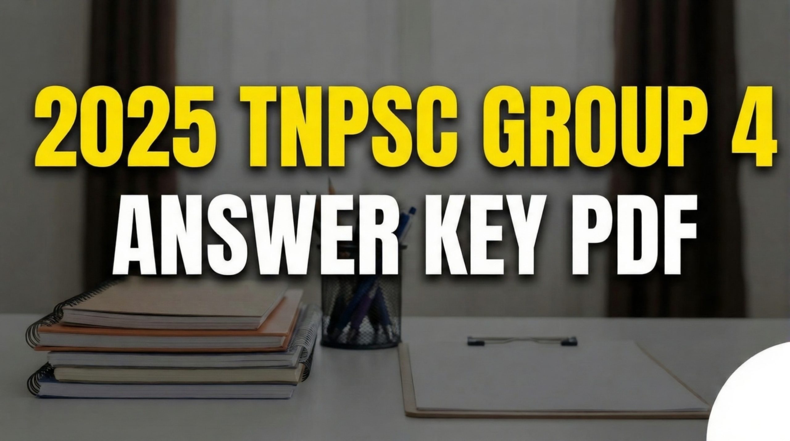 2025 tnpsc group 4 exam answer key pdf download