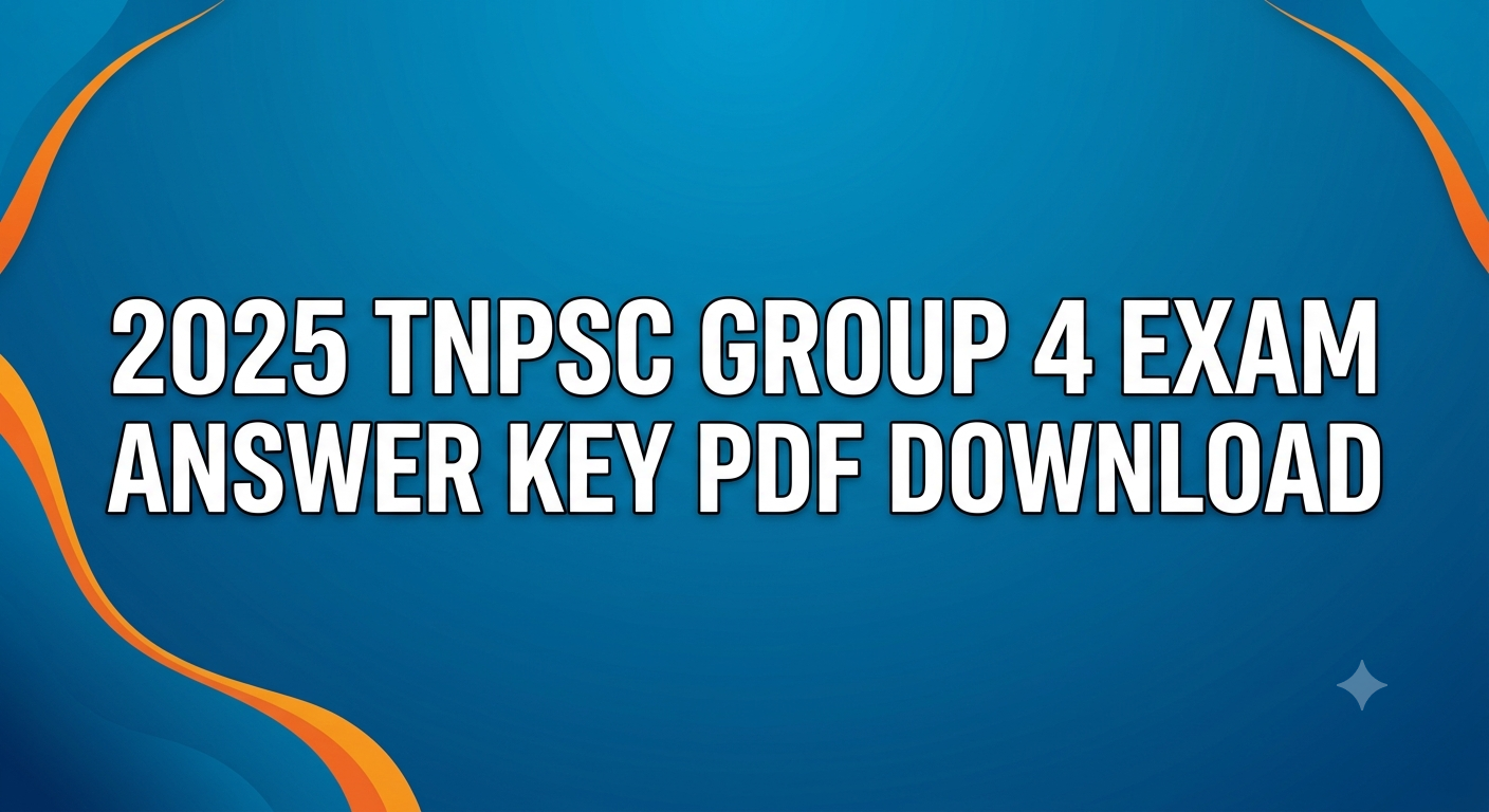 TNPSC Group 4 Full Syllabus Updated 2026