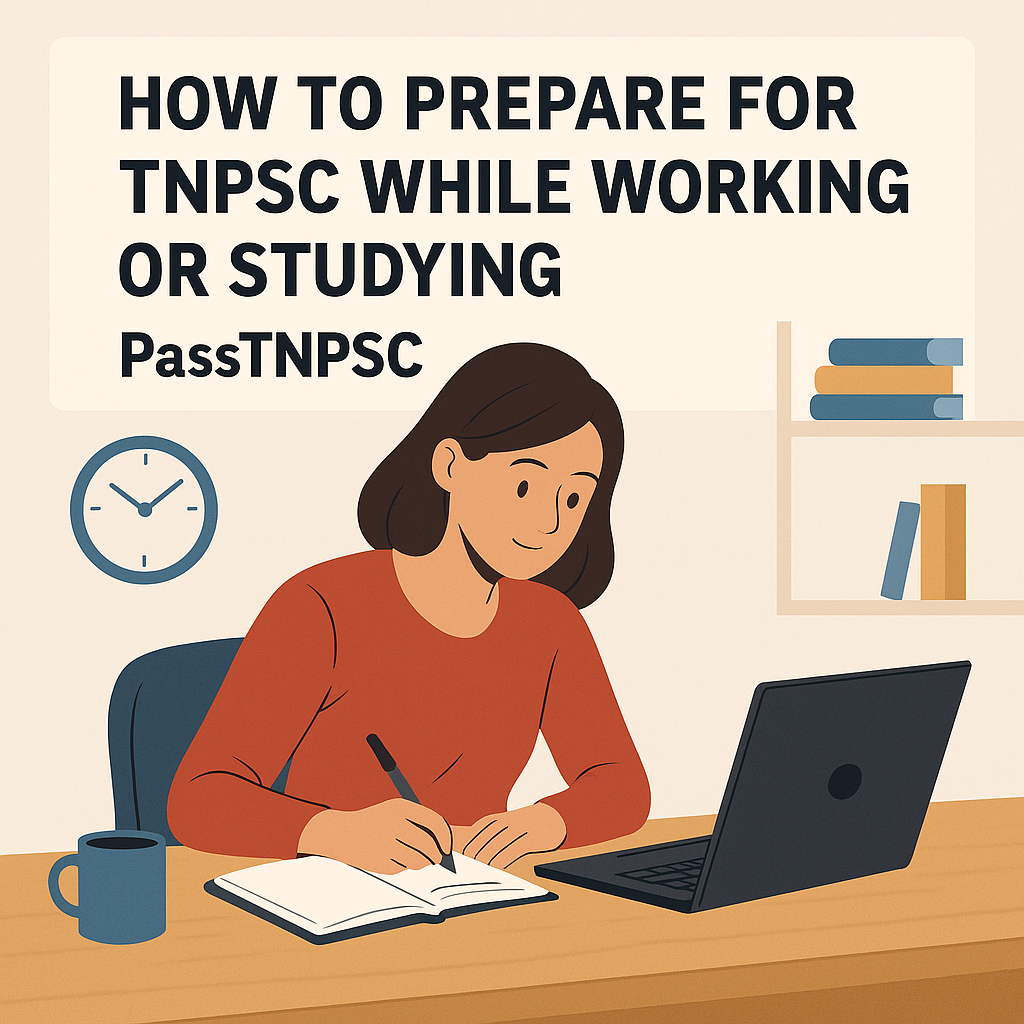 How to Prepare for TNPSC While Working or Studying